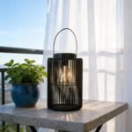 Solar lantern, outdoor waterproof, suitable for garden, backyard, and patio decoration, a birthday gift for mothers and grandmothers, outdoor hanging garden light
